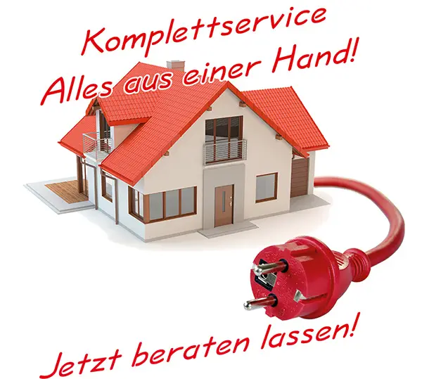 Hausanschluss aus einer Hand